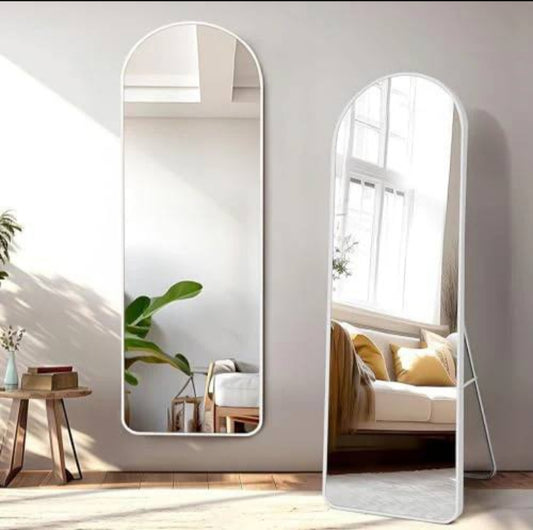 Full-Length Arched Free Standing Mirror – 42 x 152 cm